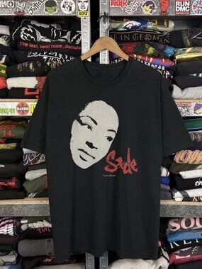 90s Sade Love Deluxe  Black Tee